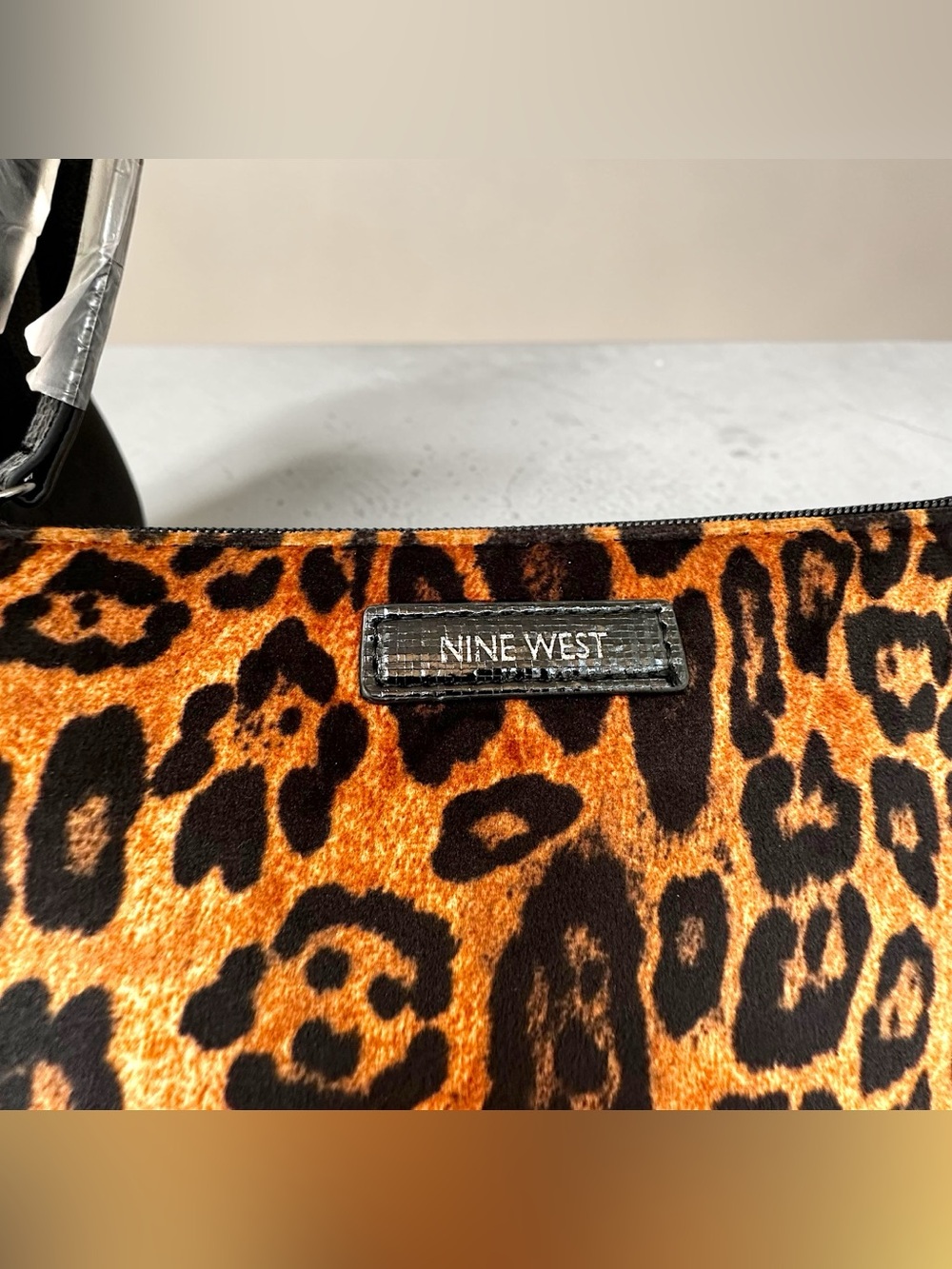 Nine West Leopard Print Shoulder Bag – NWOT - Picture 7 of 12